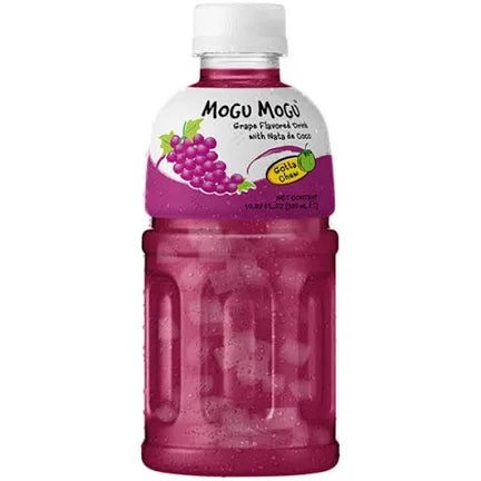 Mogu Mogu Grape Flavour Drink with Nata de Coco 320ml